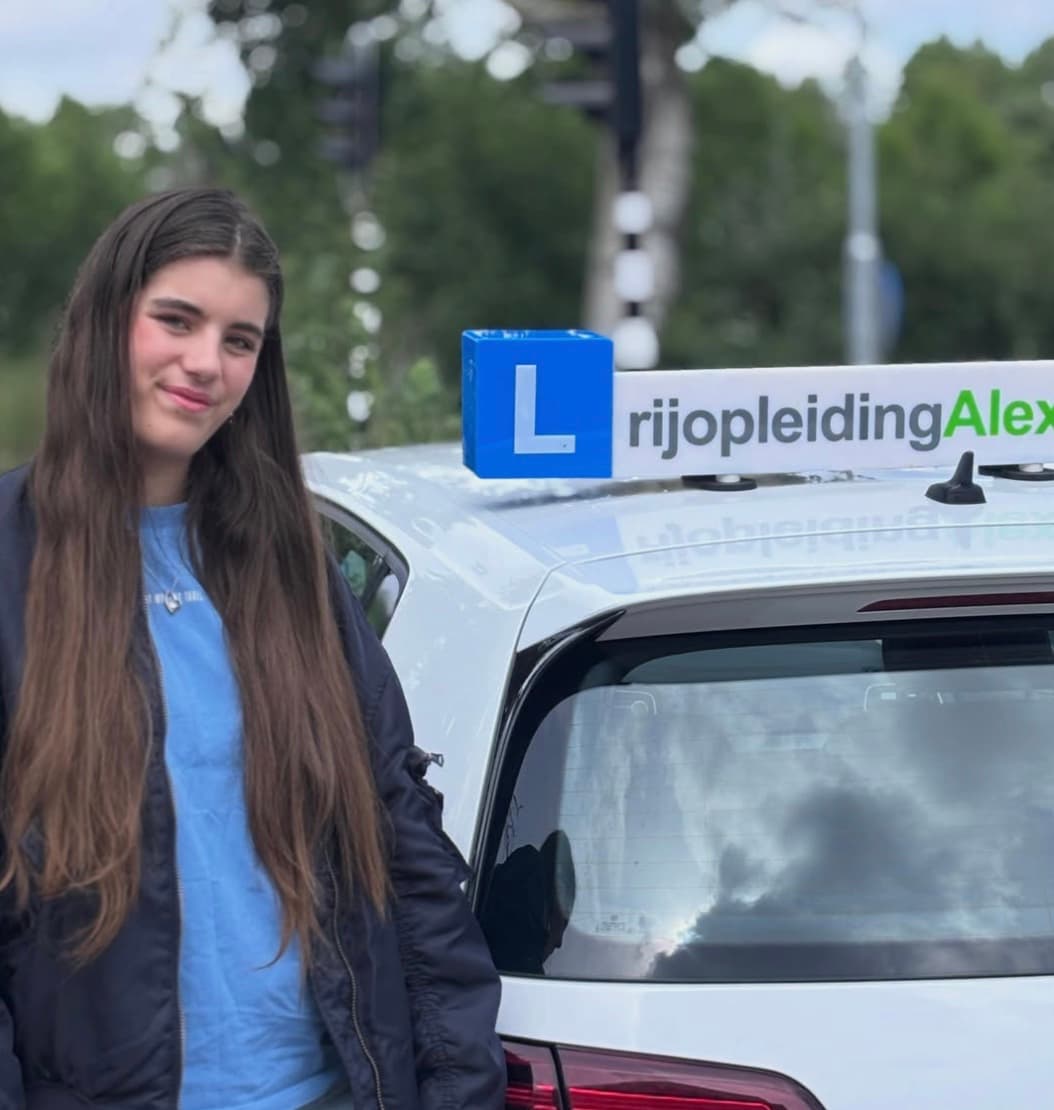 Geslaagde leerling van Rijopleiding Alex 3